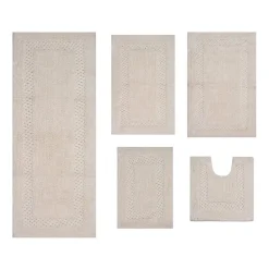Home Weavers Inc Classy 5-pc. Quick Dry Bath Rug Set
