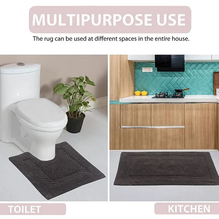 Home Weavers Inc Classy 5-pc. Quick Dry Bath Rug Set