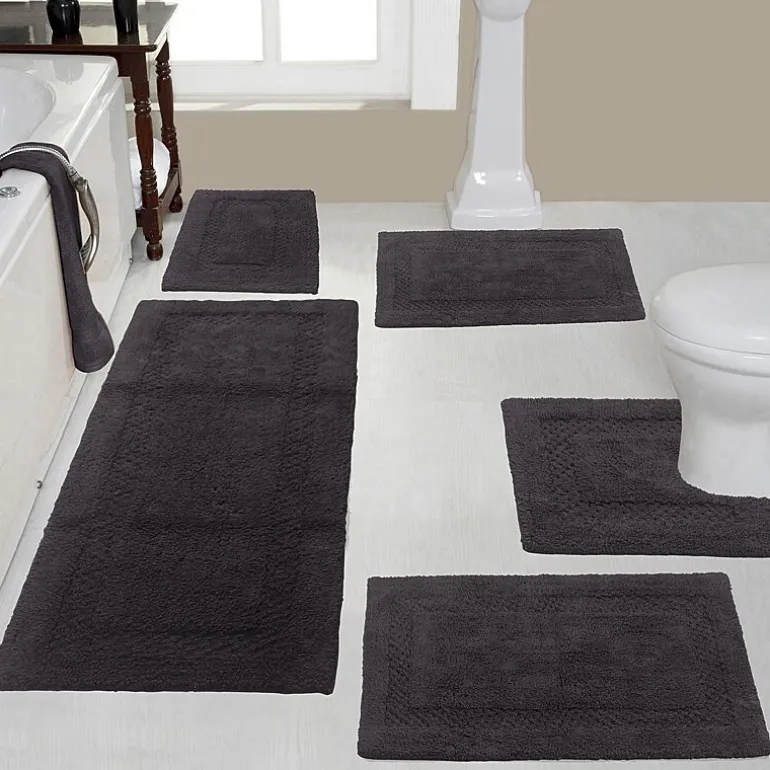 Home Weavers Inc Classy 5-pc. Quick Dry Bath Rug Set