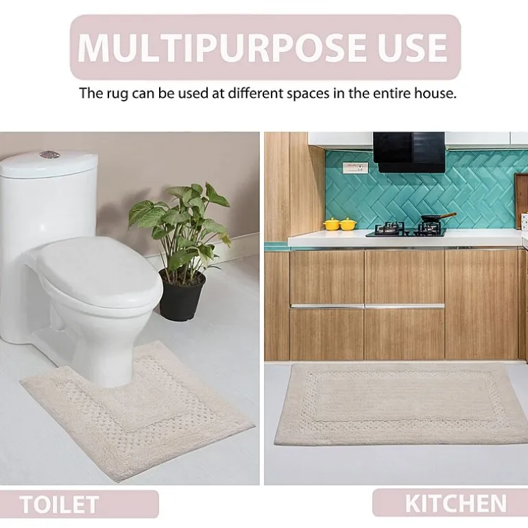 Home Weavers Inc Classy 5-pc. Quick Dry Bath Rug Set