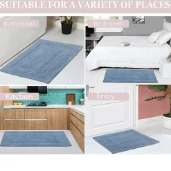 Home Weavers Inc Classy Quick Dry 21X54 Inch Bath Rug