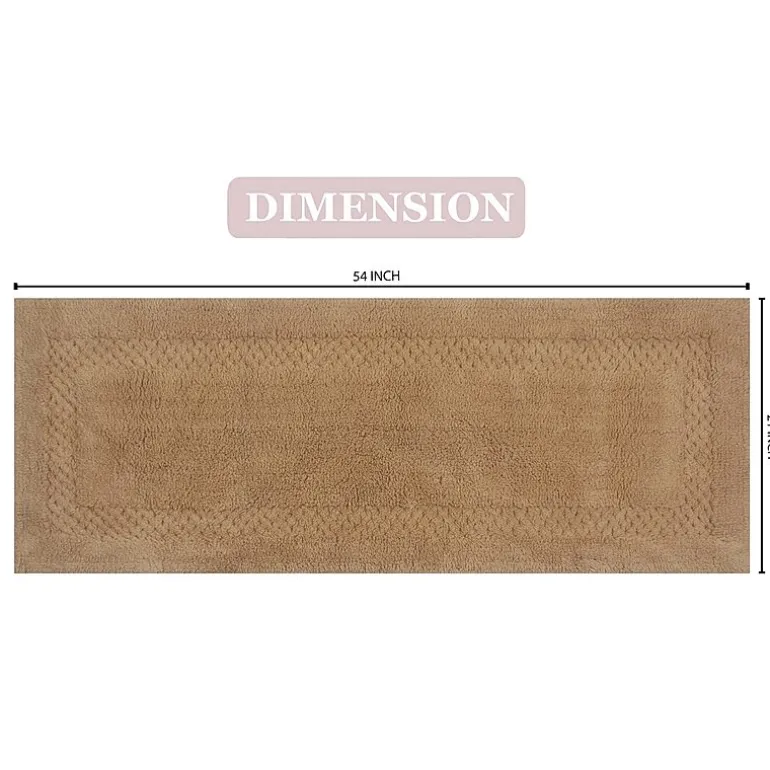 Home Weavers Inc Classy Quick Dry 21X54 Inch Bath Rug