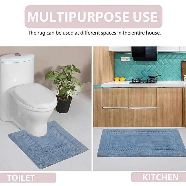 Home Weavers Inc Classy Quick Dry 21X54 Inch Bath Rug