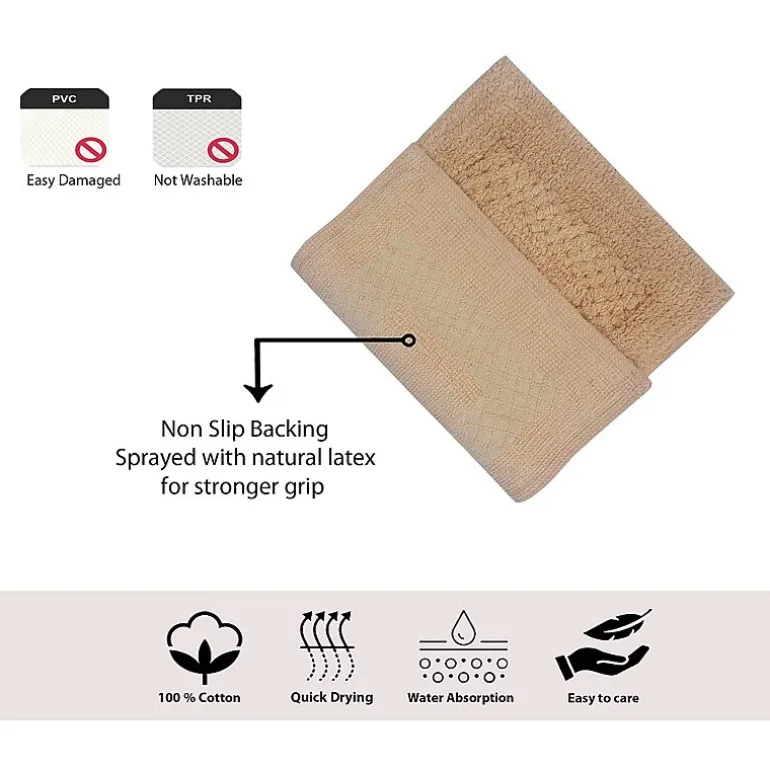 Home Weavers Inc Classy Quick Dry 21X54 Inch Bath Rug