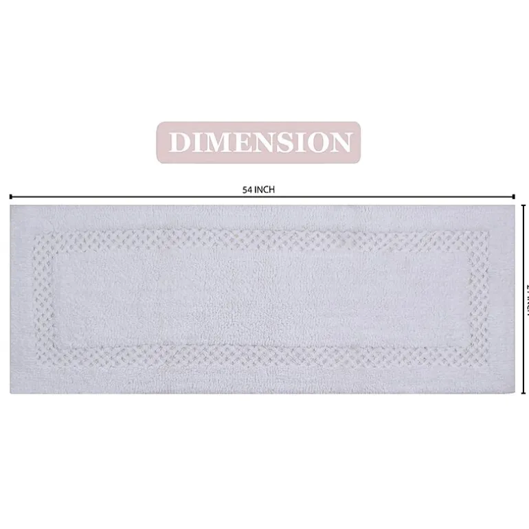 Home Weavers Inc Classy Quick Dry 21X54 Inch Bath Rug