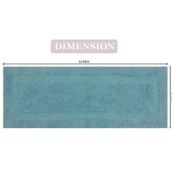 Home Weavers Inc Classy Quick Dry 21X54 Inch Bath Rug