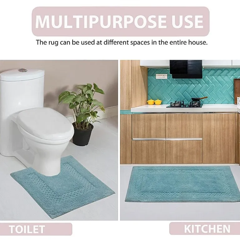 Home Weavers Inc Classy Quick Dry 21X54 Inch Bath Rug