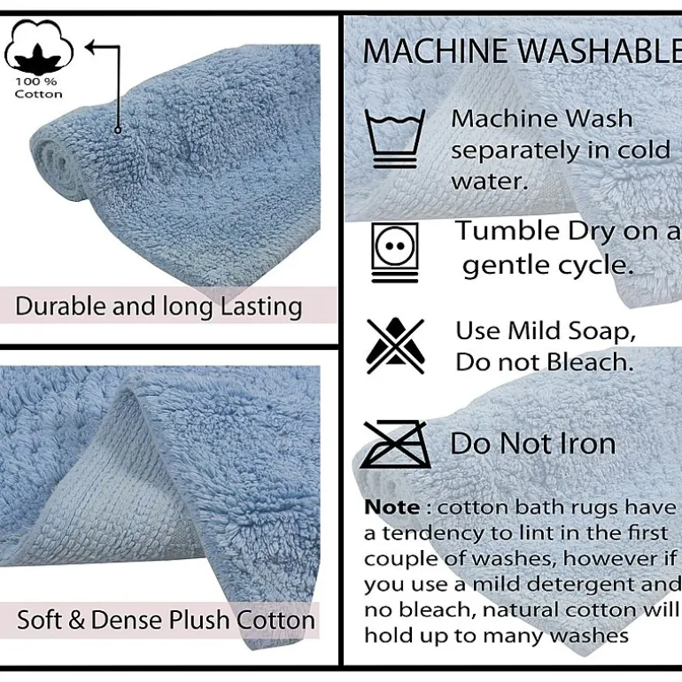 Home Weavers Inc Classy Quick Dry 21X54 Inch Bath Rug