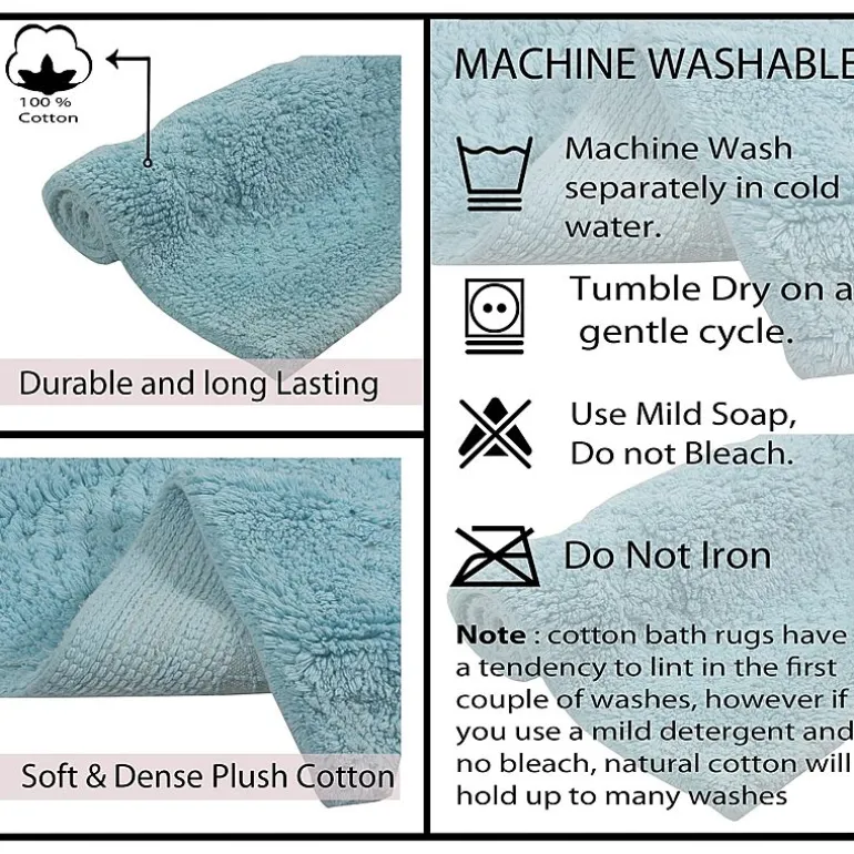 Home Weavers Inc Classy Quick Dry 21X54 Inch Bath Rug