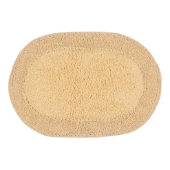 Home Weavers Inc Double Ruffle 17X24 Inch Quick Dry Bath Rug