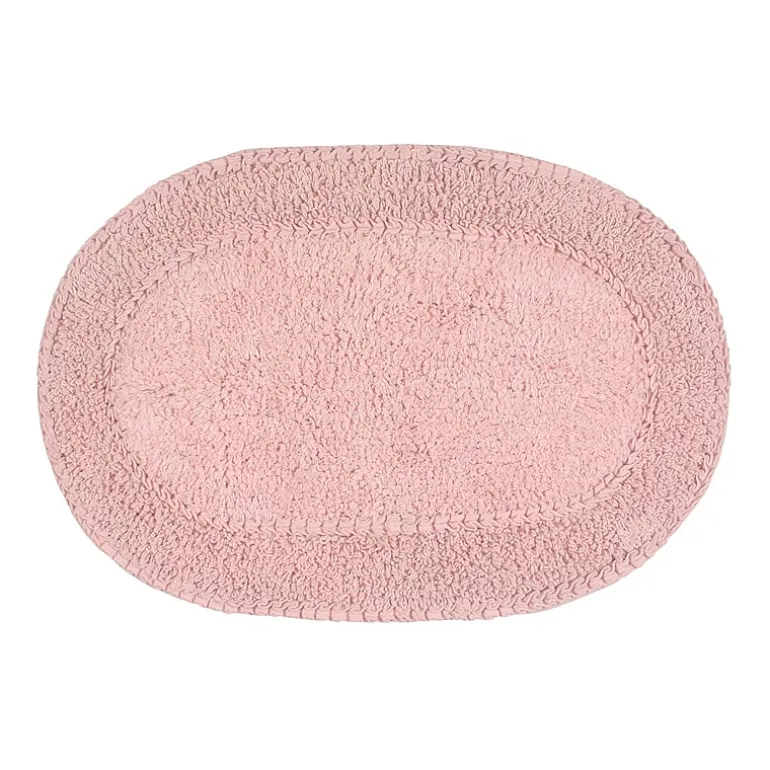 Home Weavers Inc Double Ruffle 17X24 Inch Quick Dry Bath Rug