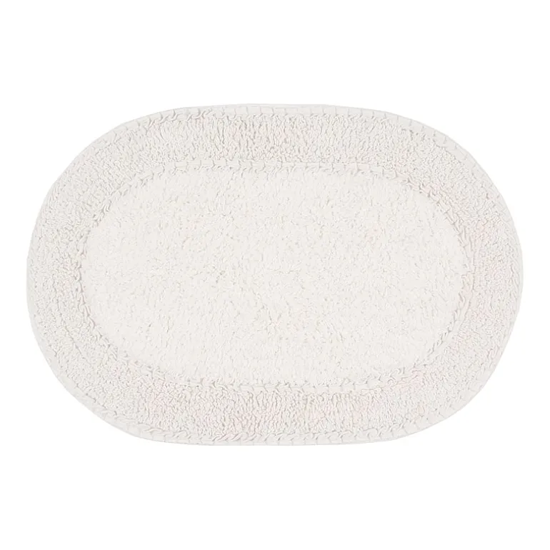 Home Weavers Inc Double Ruffle 17X24 Inch Quick Dry Bath Rug