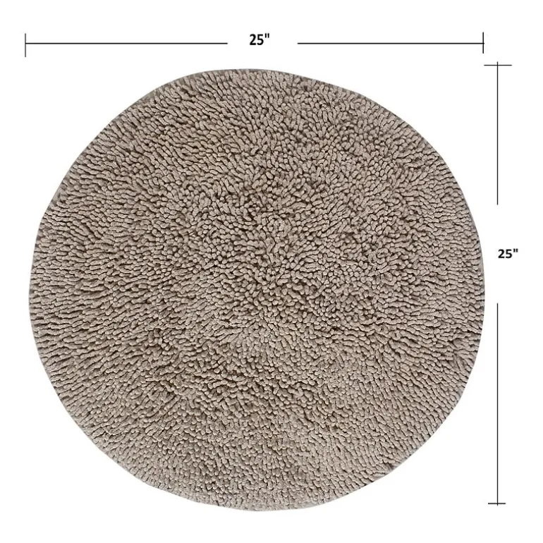 Home Weavers Inc Fantasia Round Bath Rug