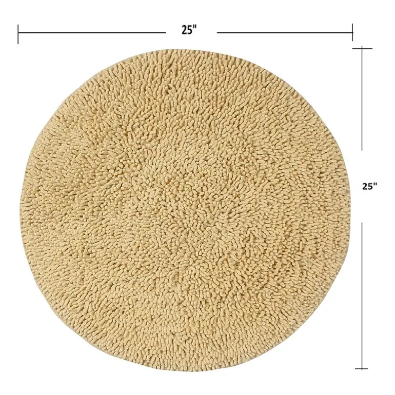 Home Weavers Inc Fantasia Round Bath Rug