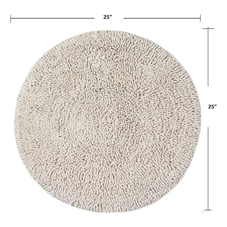 Home Weavers Inc Fantasia Round Bath Rug