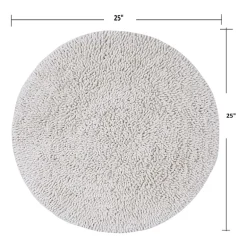 Home Weavers Inc Fantasia Round Bath Rug