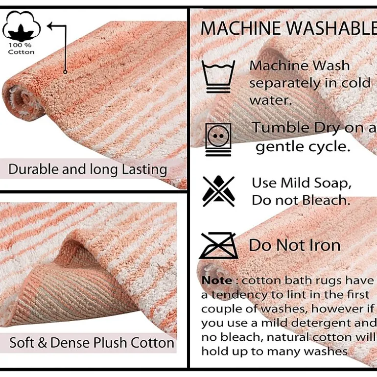 Home Weavers Inc Gradiation Quick Dry Bath Rug
