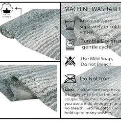 Home Weavers Inc Gradiation Quick Dry Bath Rug