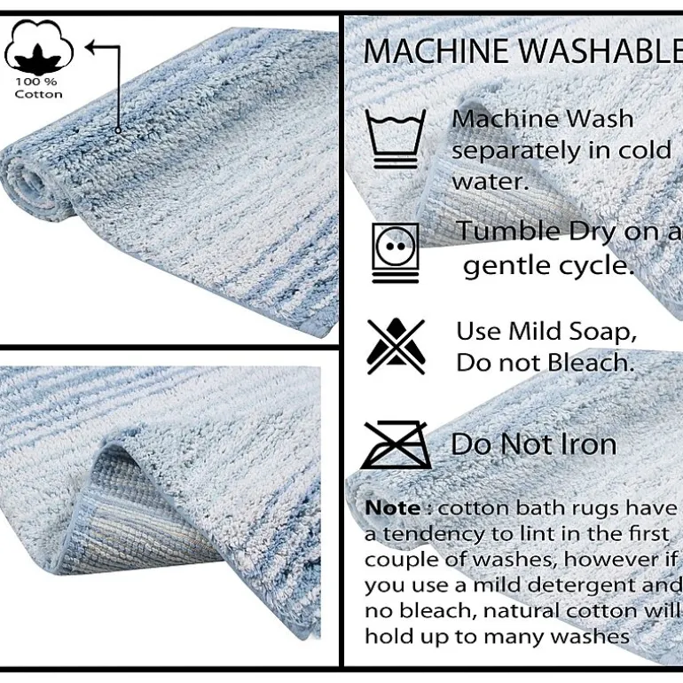 Home Weavers Inc Gradiation Quick Dry Bath Rug
