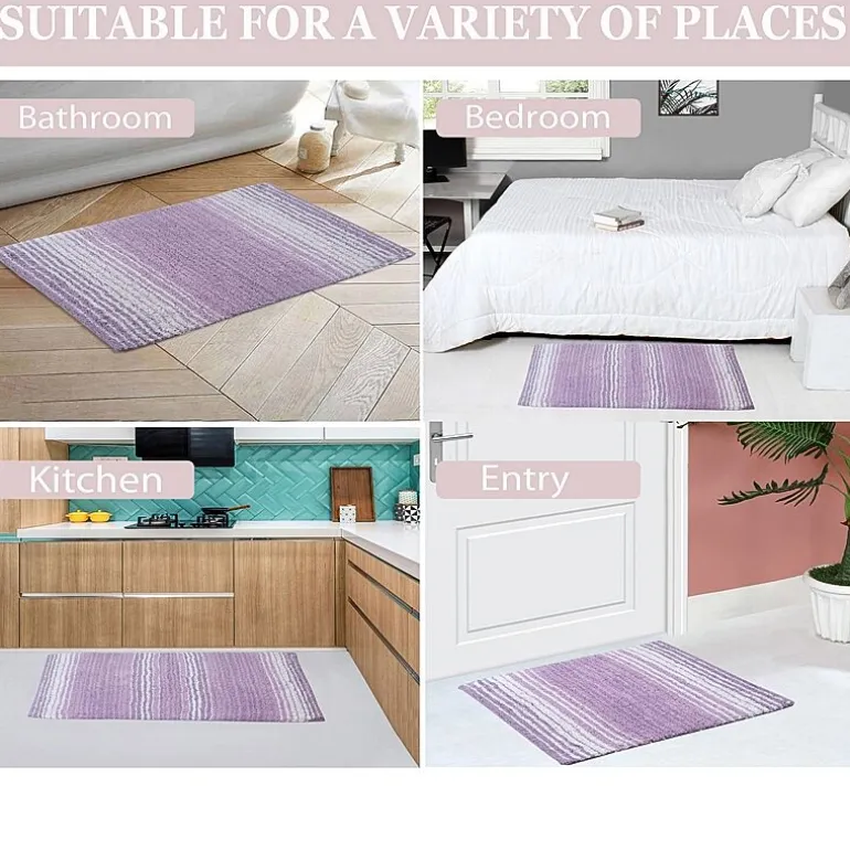 Home Weavers Inc Gradiation Quick Dry Bath Rug