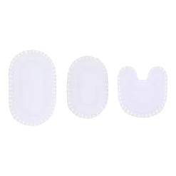 Home Weavers Inc Hampton Crochet 3-pc. Reversible Bath Rug Set