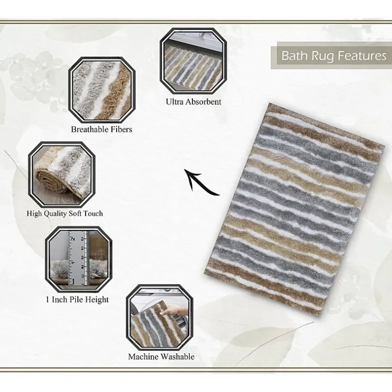 Home Weavers Inc Impression Bath Rug