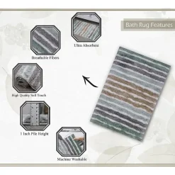 Home Weavers Inc Impression Bath Rug