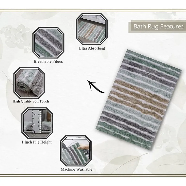 Home Weavers Inc Impression Bath Rug
