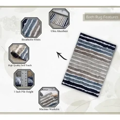 Home Weavers Inc Impression Bath Rug