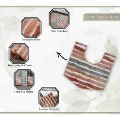 Home Weavers Inc Impression Bath Rug
