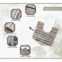 Home Weavers Inc Impression Bath Rug