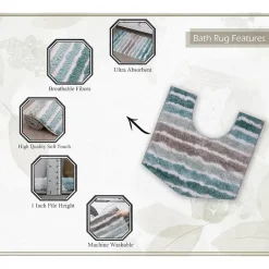Home Weavers Inc Impression Bath Rug