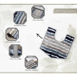 Home Weavers Inc Impression Bath Rug