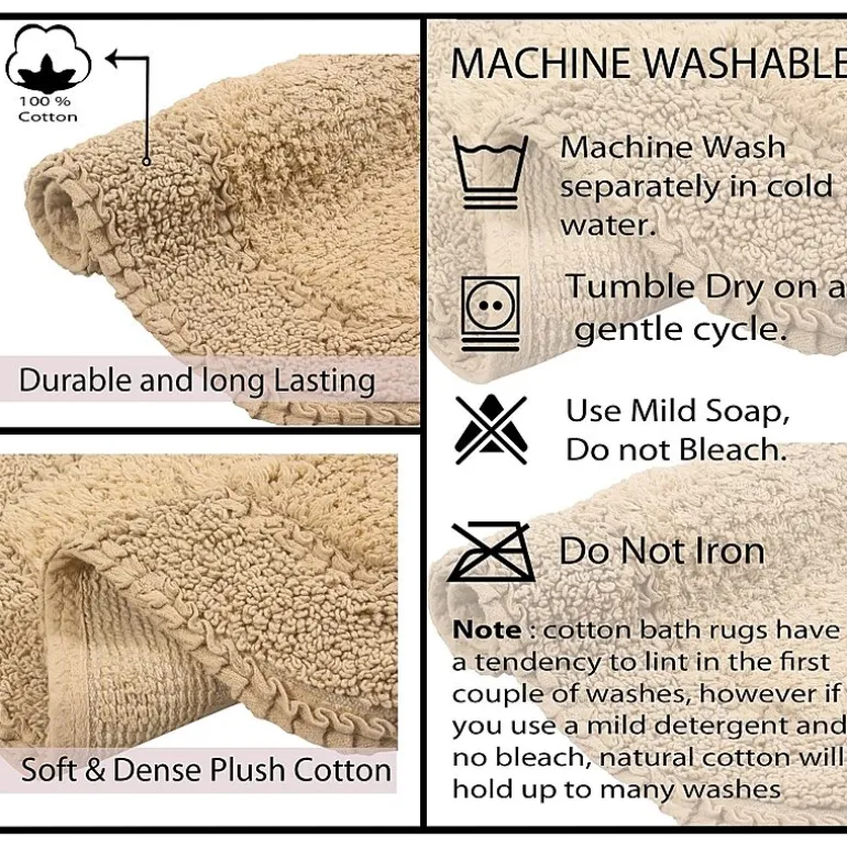 Home Weavers Inc Radiant Quick Dry Bath Rug