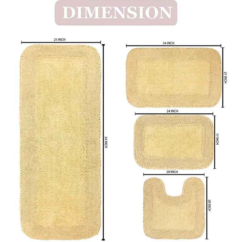 Home Weavers Inc Radiant Quick Dry Bath Rug