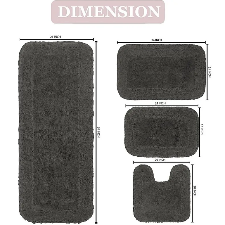 Home Weavers Inc Radiant Quick Dry Bath Rug