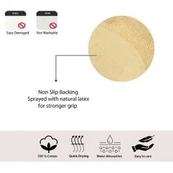 Home Weavers Inc Radiant Quick Dry Bath Rug