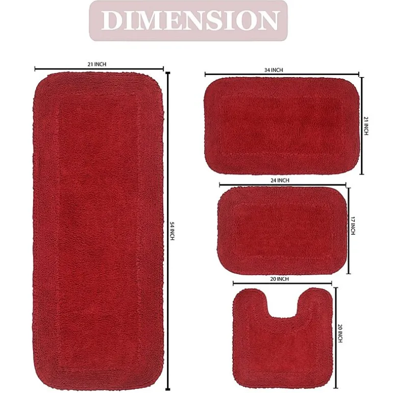 Home Weavers Inc Radiant Quick Dry Bath Rug