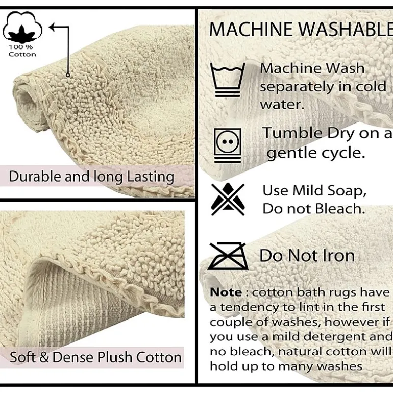 Home Weavers Inc Radiant Quick Dry Bath Rug