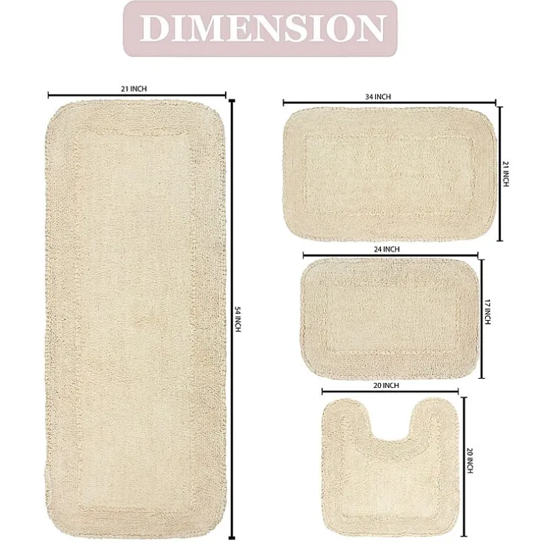 Home Weavers Inc Radiant Quick Dry Bath Rug