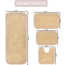 Home Weavers Inc Radiant Quick Dry Bath Rug