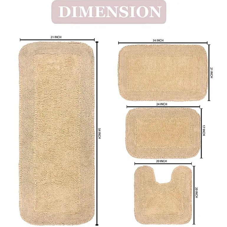 Home Weavers Inc Radiant Quick Dry Bath Rug