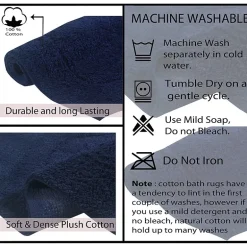 Home Weavers Inc Waterford 3-pc. Quick Dry Bath Rug Set