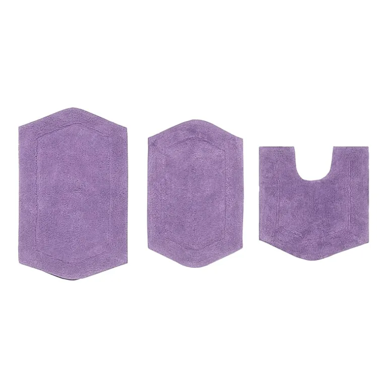 Home Weavers Inc Waterford 3-pc. Quick Dry Bath Rug Set