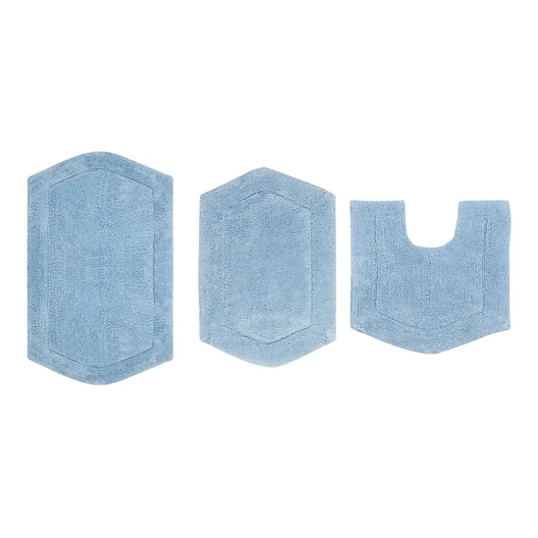 Home Weavers Inc Waterford 3-pc. Quick Dry Bath Rug Set