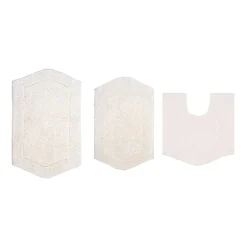 Home Weavers Inc Waterford 3-pc. Quick Dry Bath Rug Set