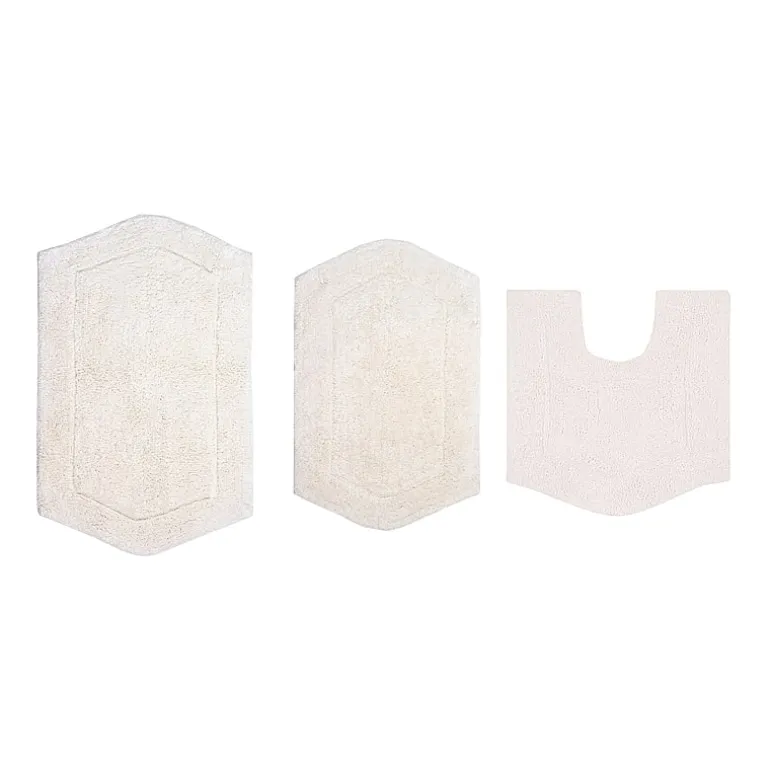 Home Weavers Inc Waterford 3-pc. Quick Dry Bath Rug Set