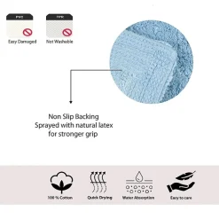 Home Weavers Inc Waterford 3-pc. Quick Dry Bath Rug Set
