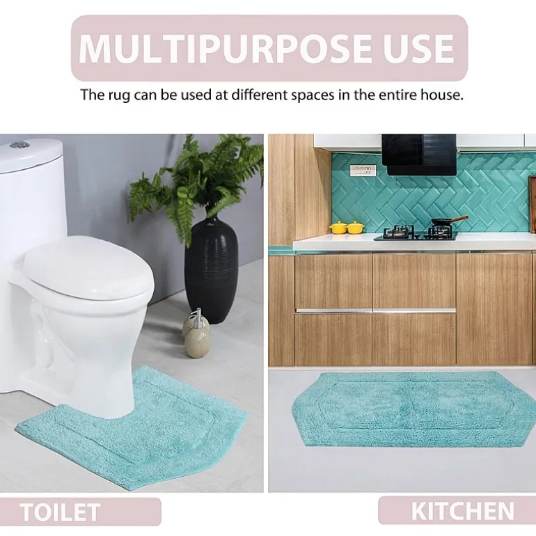 Home Weavers Inc Waterford 3-pc. Quick Dry Bath Rug Set