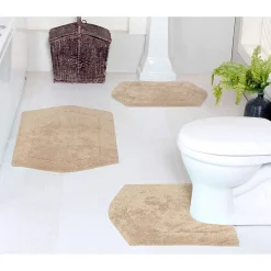 Home Weavers Inc Waterford 3-pc. Quick Dry Bath Rug Set